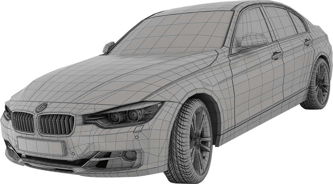 car rendering
